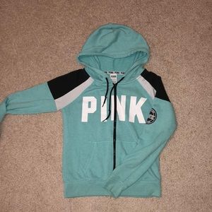 Victoria’s Secret PINK light blue sweatshirt
